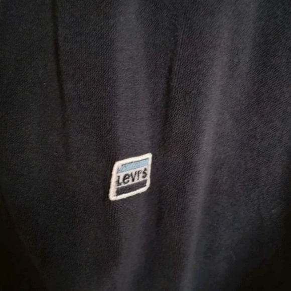 LEVIS Mens Vintage Y2K 2000s Levi Towel Towelling zip up Jacket Size L - Picture 2 of 4